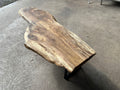 Oak live edge coffee table