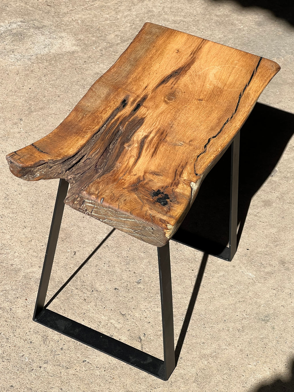 Chestnut live edge table