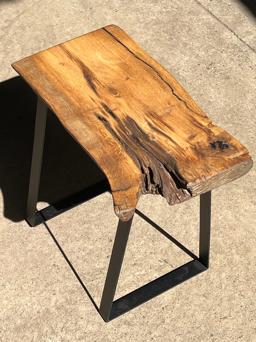 Chestnut live edge table